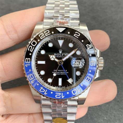 rolex gmt batman replica|rolex batman pricing.